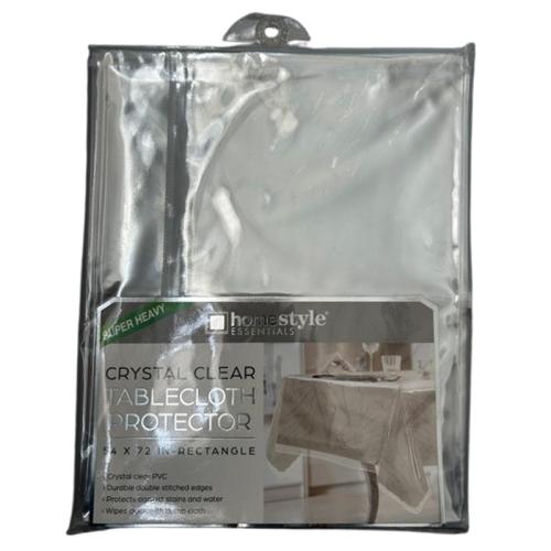 TABLE PROTECTOR RECTANGLE 54X72 CLEAR SUPER HEAVYDUTY