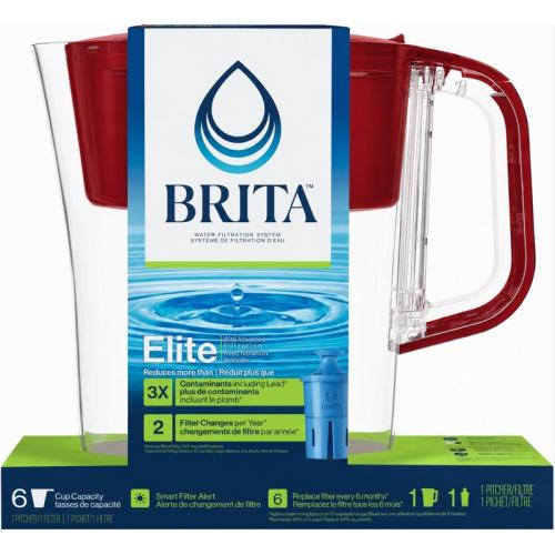 Brita Water Pitcher, 6 Cup Capacity