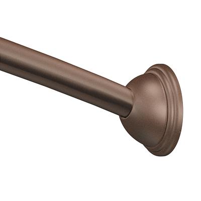CURTAIN ROD 54-72 CURVED O.W. BRONZE