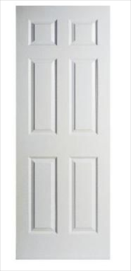 DOOR 2/0 24" 6 PANEL SLAB