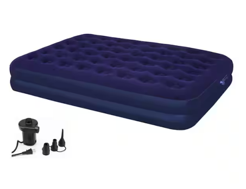 Second Avenue Double Queen Air Mattress & Electric Pump