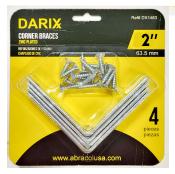 CORRNER BRACES 2" 4PC