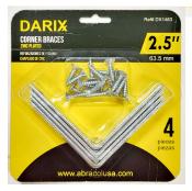 CORNER BRACES 2.5" 4PC