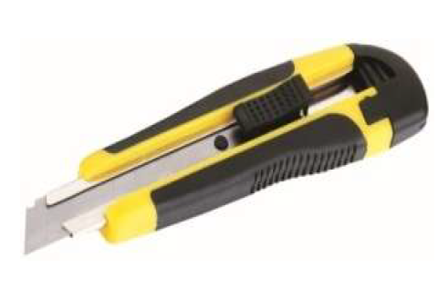 KNIFE W/HAND GRIP 18mm