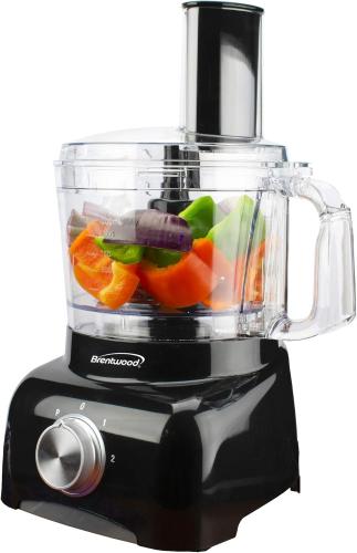 FOOD PROCESSOR BLACK 8CUPS 2SPD