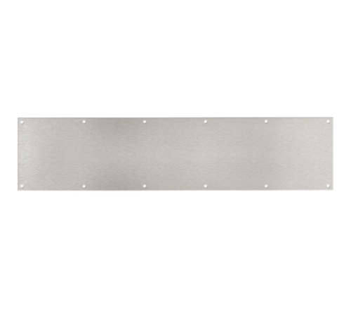 Toledo Door Kick Plate, 8 x 36'', Satin Nickel