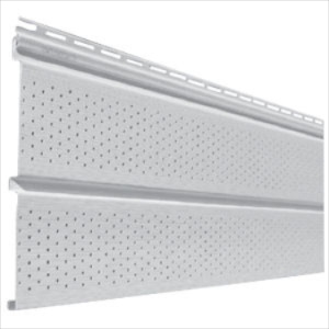 Vinyl Soffit – Full Vent (0.44" x 12') White