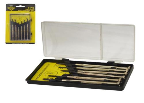 SCREWDRIVER SET 6PC PRECISION