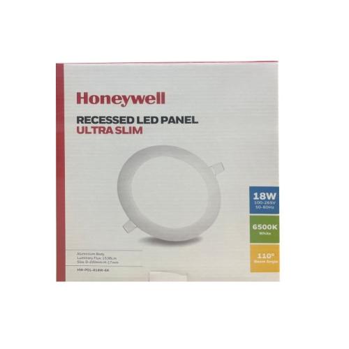 LED PANEL 18W RECESSED ULTRA SLIM 6500K