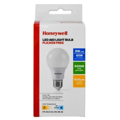 BULB LED 9W 1PK A19 E27 6500K