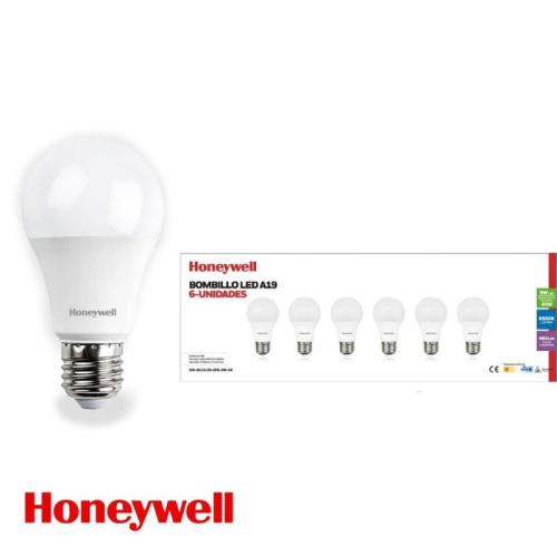 BULB LED 6PK A19 E27 6500K