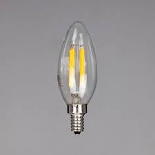BULB FILAMENT LED 8W 2PK E12 CANDLE DIMMABLE BLISTER 6500K