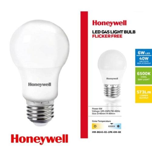 BULB LED 6W 1PK G45 E27 6500K