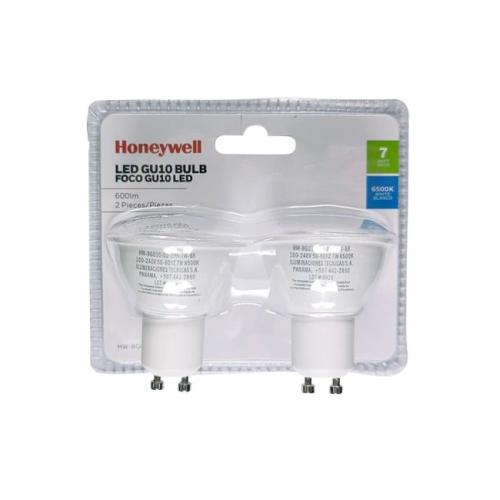 BULB LED 7W 2PK GU10 BLISTER 6500K