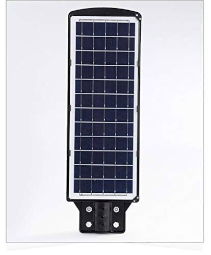 SOLAR STREET LAMP LED 90W SENSOR MOTION BLACK FINISHED