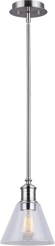 PENDENT 1 LIGHT LARKEN BRUSH NIC