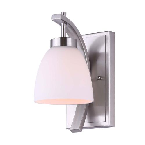 VANITY 1LIGHT MACK BRUSH NICKEL