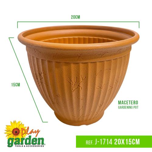 GARDENING POT BROWN 20 X 15
