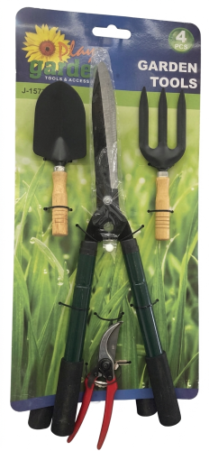 4 Pieces Garden Tool Set