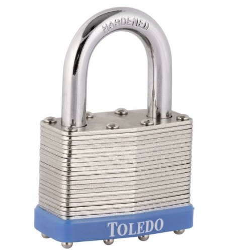 Toledo Laminated Padlock, 50 MM