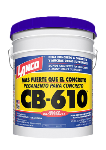 Lanco® CB-610 Concrete Bonding Agent, Blue, 5 Gallons