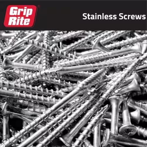 DECK SCREW 2" STAINLESS 1LB STARHEAD