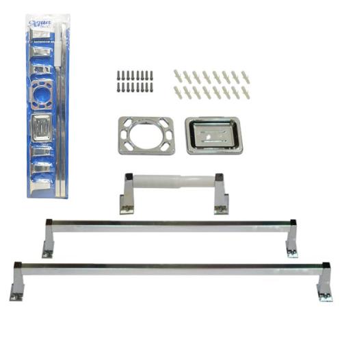 HARDWARE BATHROOM ACCESSORY SET 5PCS