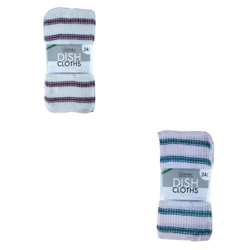 24 Pack 12x12 Dish Cloths