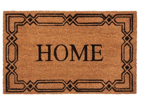 MAT COIR HOME PRINTED 18X30