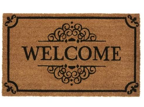 MAT COIR PRESTIGE PRINTED 18x30