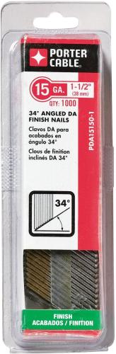 FINISH NAIL ANGLED 1-1/2 (1000) 15 GAUGE PDA15150-1