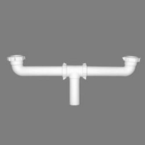 PVC CENTER OUTLET WASTE 1 1/2" x 16"