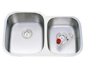 SINK 60/40 STAINLESS STEEL UNDERMOUNT