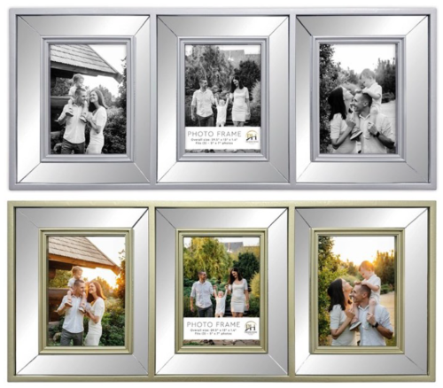 Mirrored Photo Collage, (3 - 5" X 7")