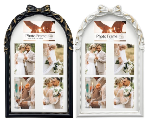 5 Opening Matted Arch Bow Photo Frame