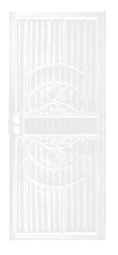 DOOR 36" ROYAL PALM WHITE SCREEN DOOR