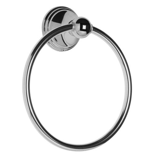 TOWEL RING HOLDER S/STEEL STICK'N'LOCK