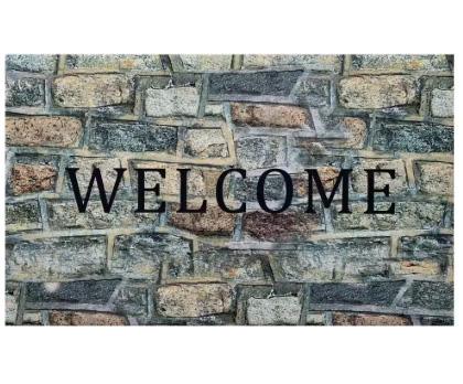 MAT WELCOME STONE 18x30