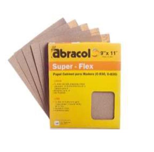 SANDPAPER SUPERFLEX 220GRIT FOR WOOD 9"X11"
