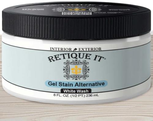 RETIQUE IT GEL STAIN WHITE WASH 8OZ