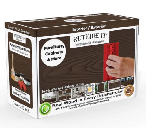 RETIQUE IT BLACK WALNUT MULTI PURPOSE KIT