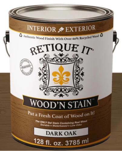 RETIQUE IT WOOD N STAIN DARK OAK GALLON