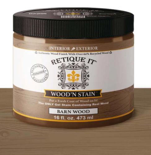 RETIQUE IT WOOD N STAIN BARN WOOD 16OZ