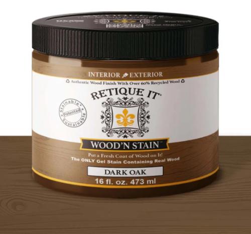 RETIQUE IT WOOD N STAIN DARK OAK 16OZ