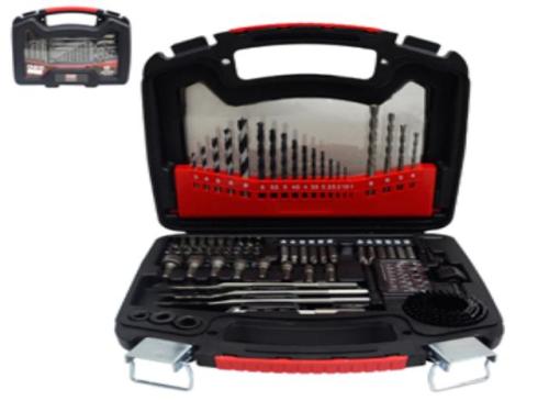 95-Piece Industrial Drill & Driver Bit Set