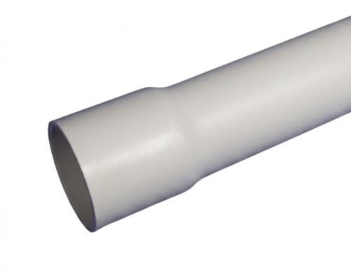 4" x 20' PVC Schedule 40 Pipe, Belled End