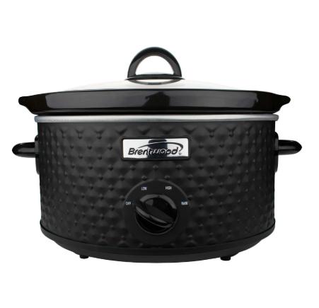 SLOW COOKER 3.5QT DIAM PAT BLK