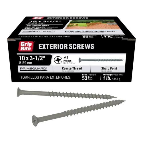 3-1/2" DECK SCREW 1LB