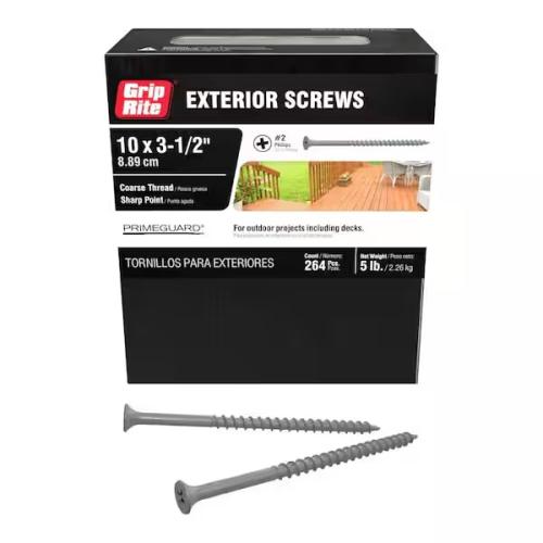 3-1/2" DECK SCREW 5LB