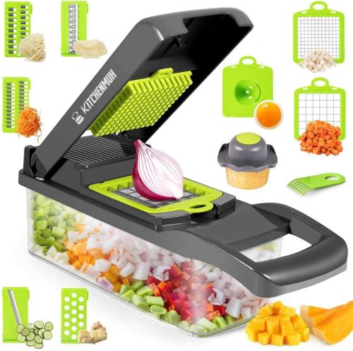 VEGETABLE CHOPPER SKTOME W/8 BLADED 12-N-1